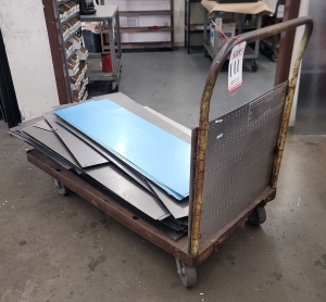 AMADA SHEET METAL FABRICATION SHOP AMADA VIPROS 358 KING AND PEGA 345 TURRET PUNCHES, 2 AMADA RG-80S CNC PRESS BRAKES
