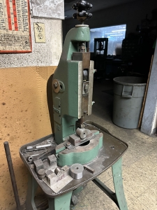 PUBLIC ONLINE AUCTION AAA STAMPING, INC. 1994 MINSTER S2-100-54-36 100 TON STRAIGHT SIDE PRESS & (19) PUNCH PRESSES TO 60 TON, (2) DIACRO PRESS BRAKES, AMADA M-2060 SHEAR
