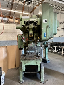 PUBLIC ONLINE AUCTION AAA STAMPING, INC. 1994 MINSTER S2-100-54-36 100 TON STRAIGHT SIDE PRESS & (19) PUNCH PRESSES TO 60 TON, (2) DIACRO PRESS BRAKES, AMADA M-2060 SHEAR