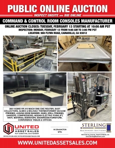 COMMAND & CONTROL ROOM CONSOLES MANUFACTURER 900 FLYNN ROAD CAMARILLO, CA 93012