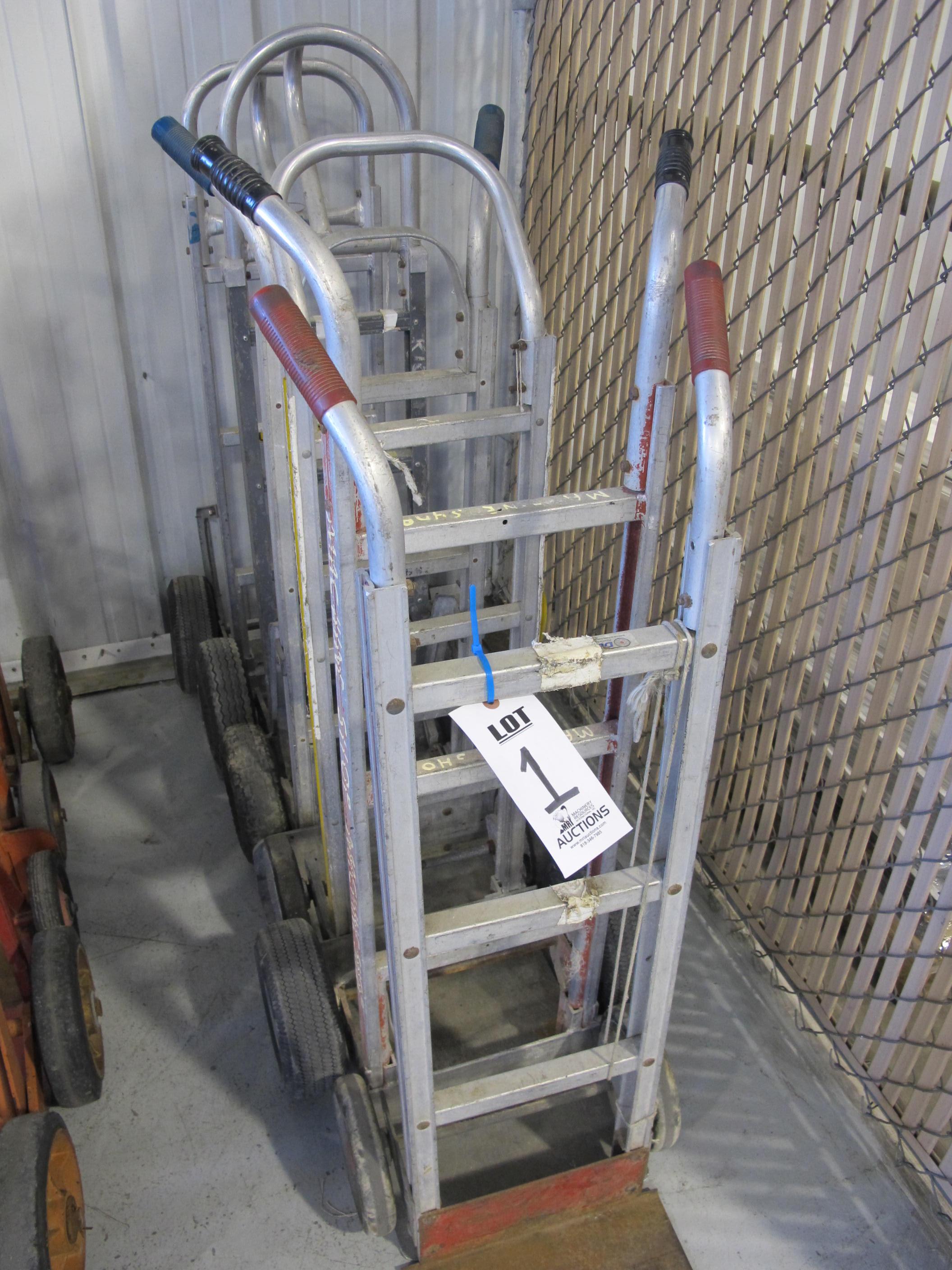 LOT ASSORTED HAND DOLLIES (G-49) LOADING & HANDLING FEE $5-