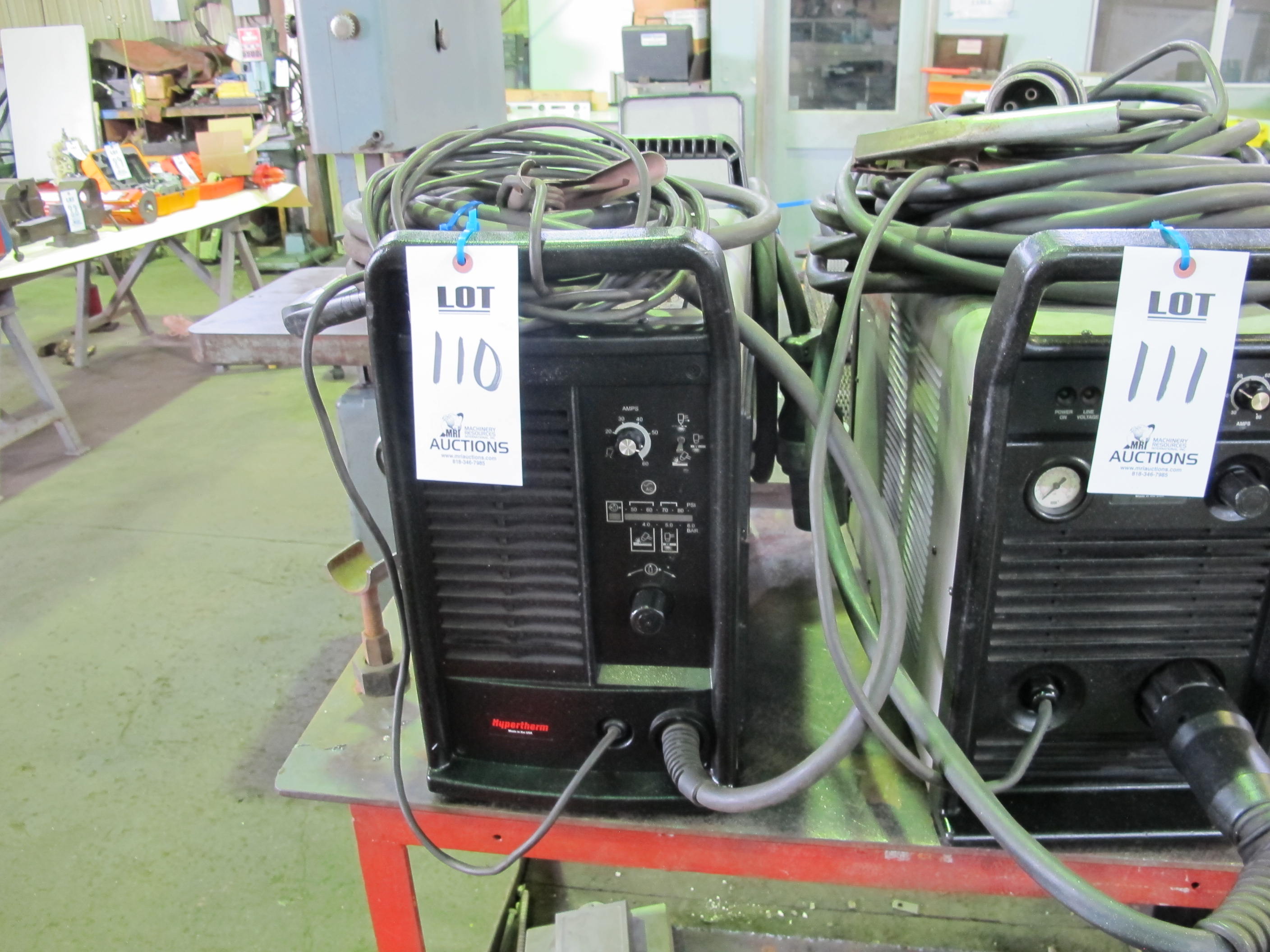 HYPERTHERM POWERMAX 1000 G3 SERIES PLASMA CUTTERS/N 1000242263110