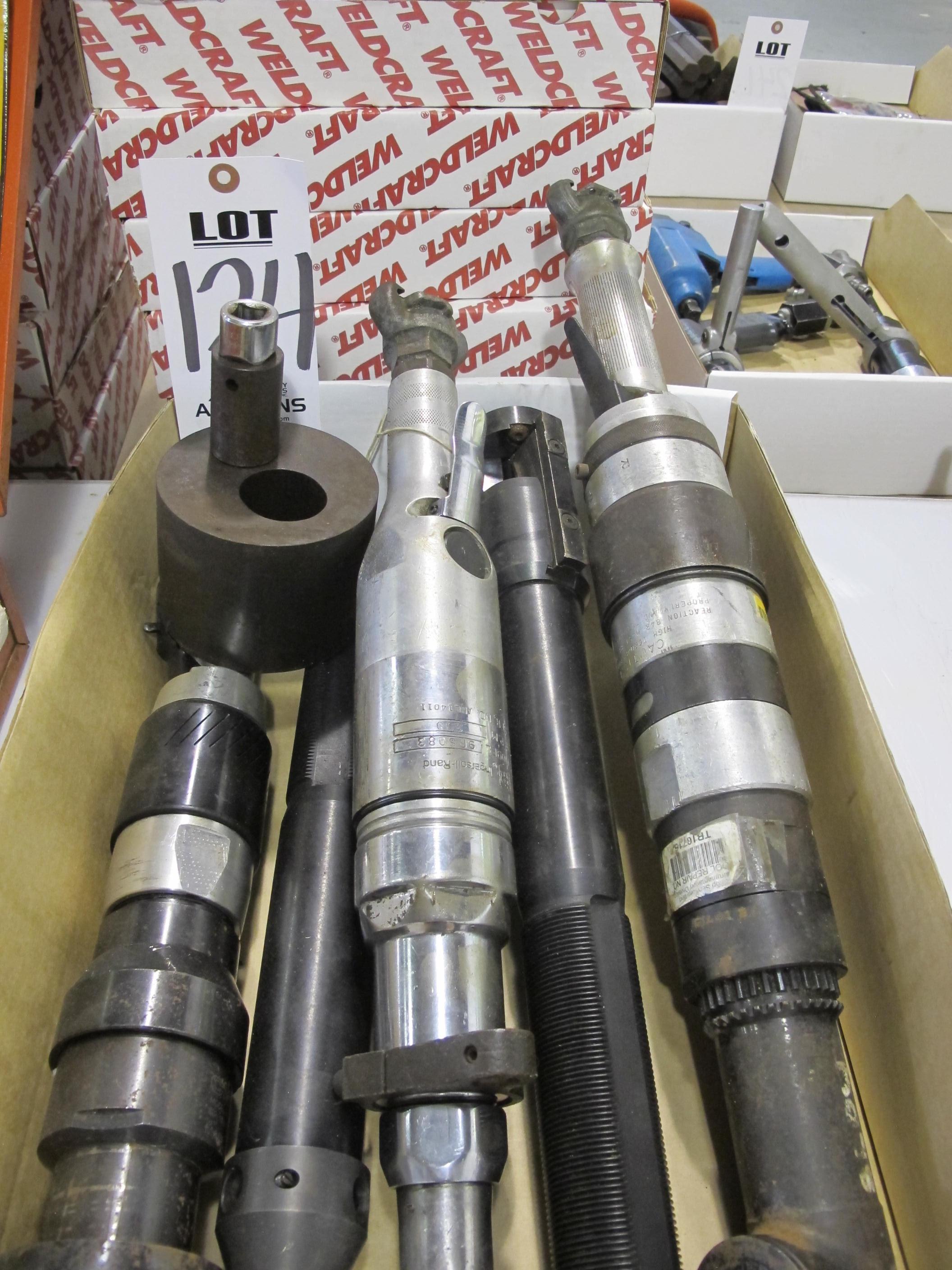 LOT (4) ASSORTED PNEUMATIC TOOLS (G-49) LOADING & HANDLING FEE $5-