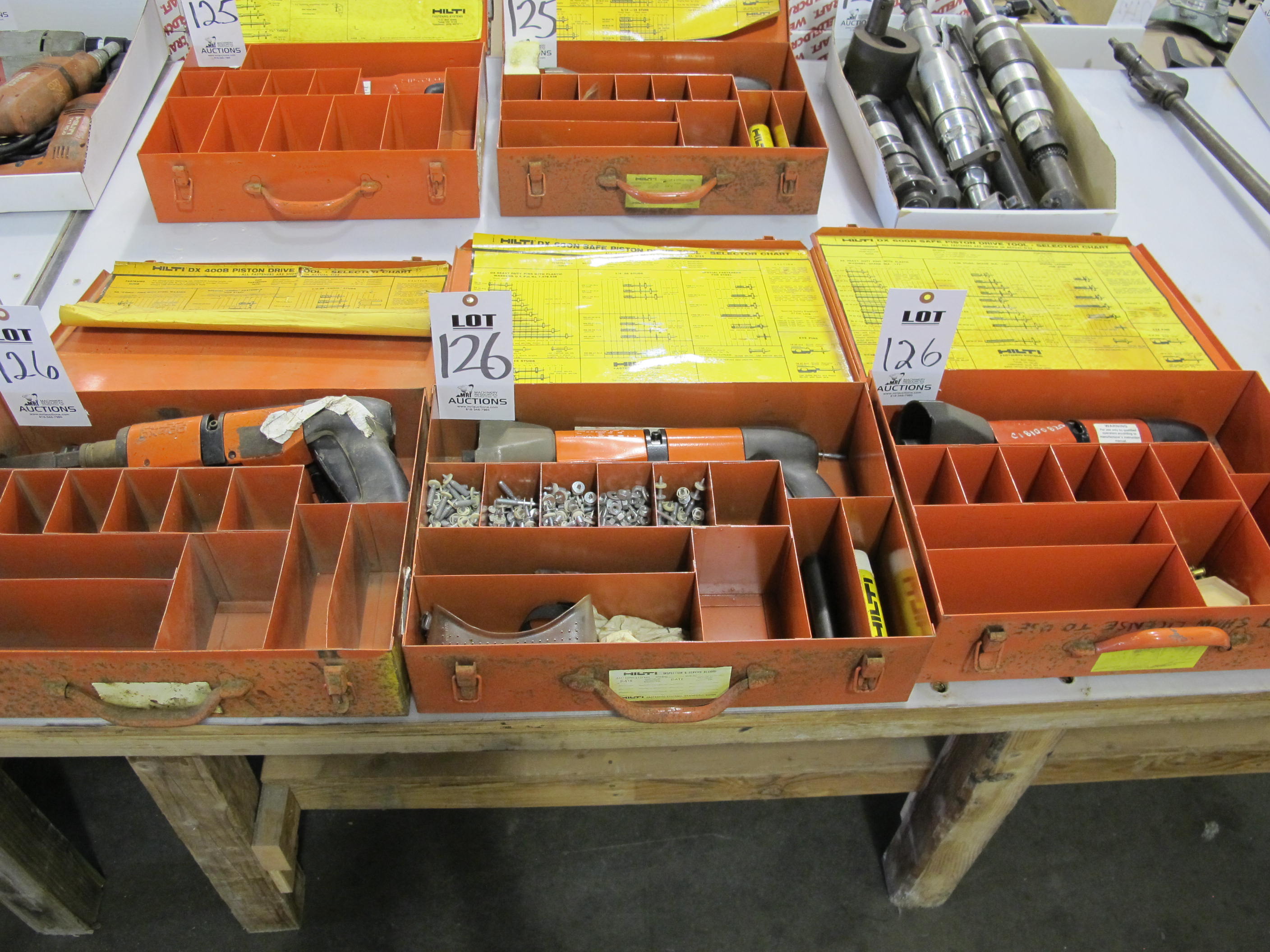 LOT HILT MODEL DX 600 PISTON DRIVE TOOLS (G-49) LOADING & HANDLING FEE $5-