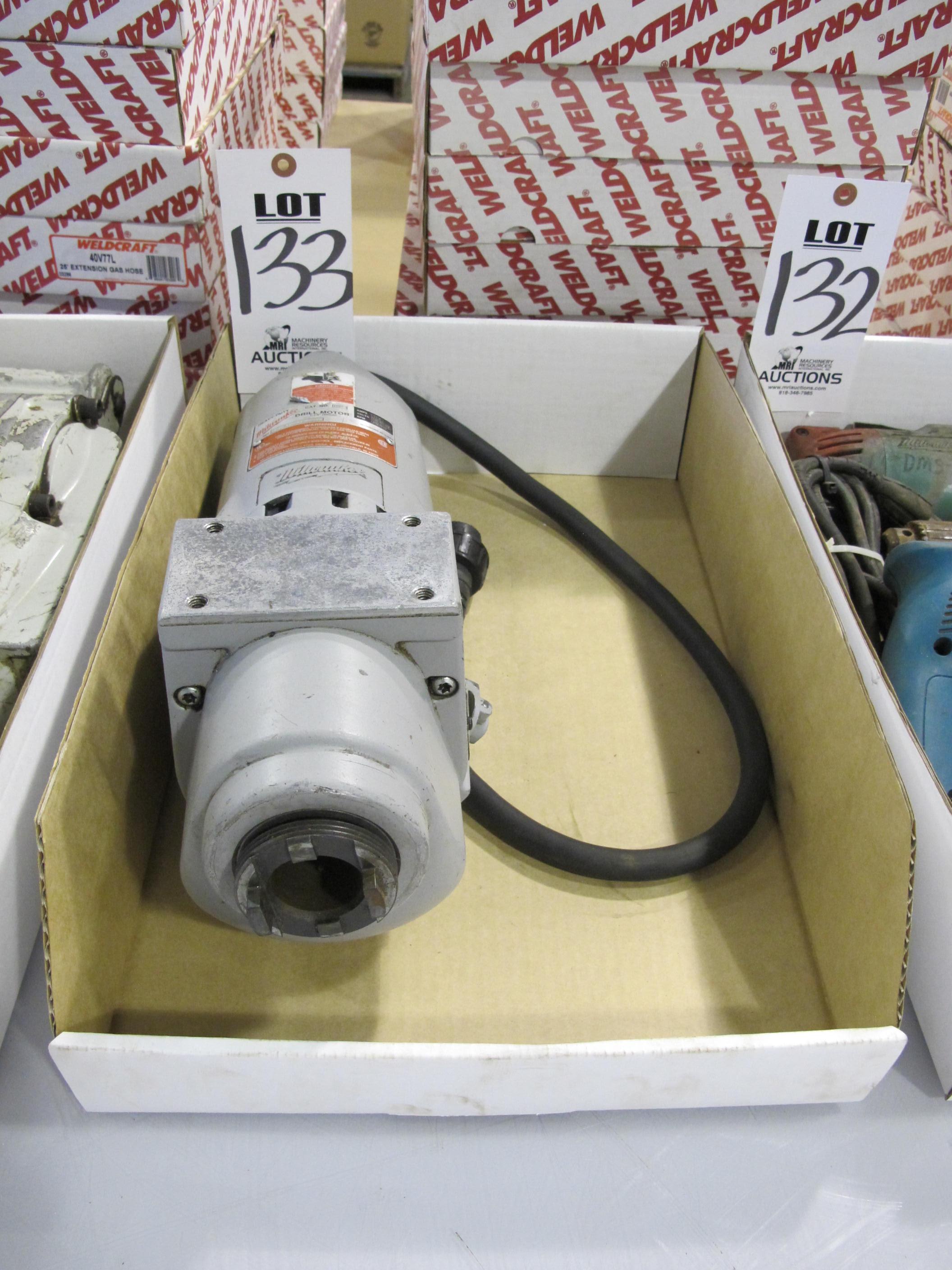 MILWAUKEE ELECTRIC CORE DRILL (G-49) LOADING & HANDLING FEE $5-