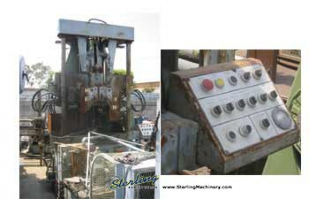 18 x 15" Used Lodge & Shipley Floturn Vertical Hydraulic Forming Lathe-18