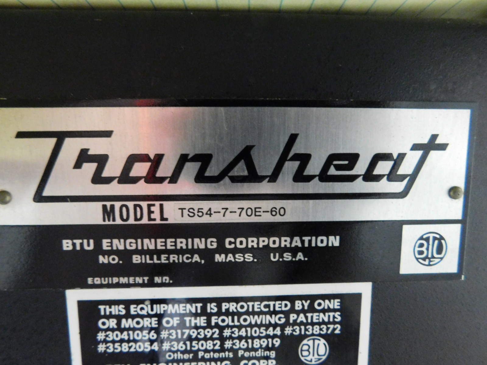 BTU ENGINEERING 5'X25' TRANSHEAT MESH BELT CONVEYOR FURNACE, MODEL TS54-7-70E-60, BTU 3615 CONTROL SYSTEM, CONVEYOR BELT WIDTH: 5", COMES W/ THERMCO 8300 GAS MIXER-145