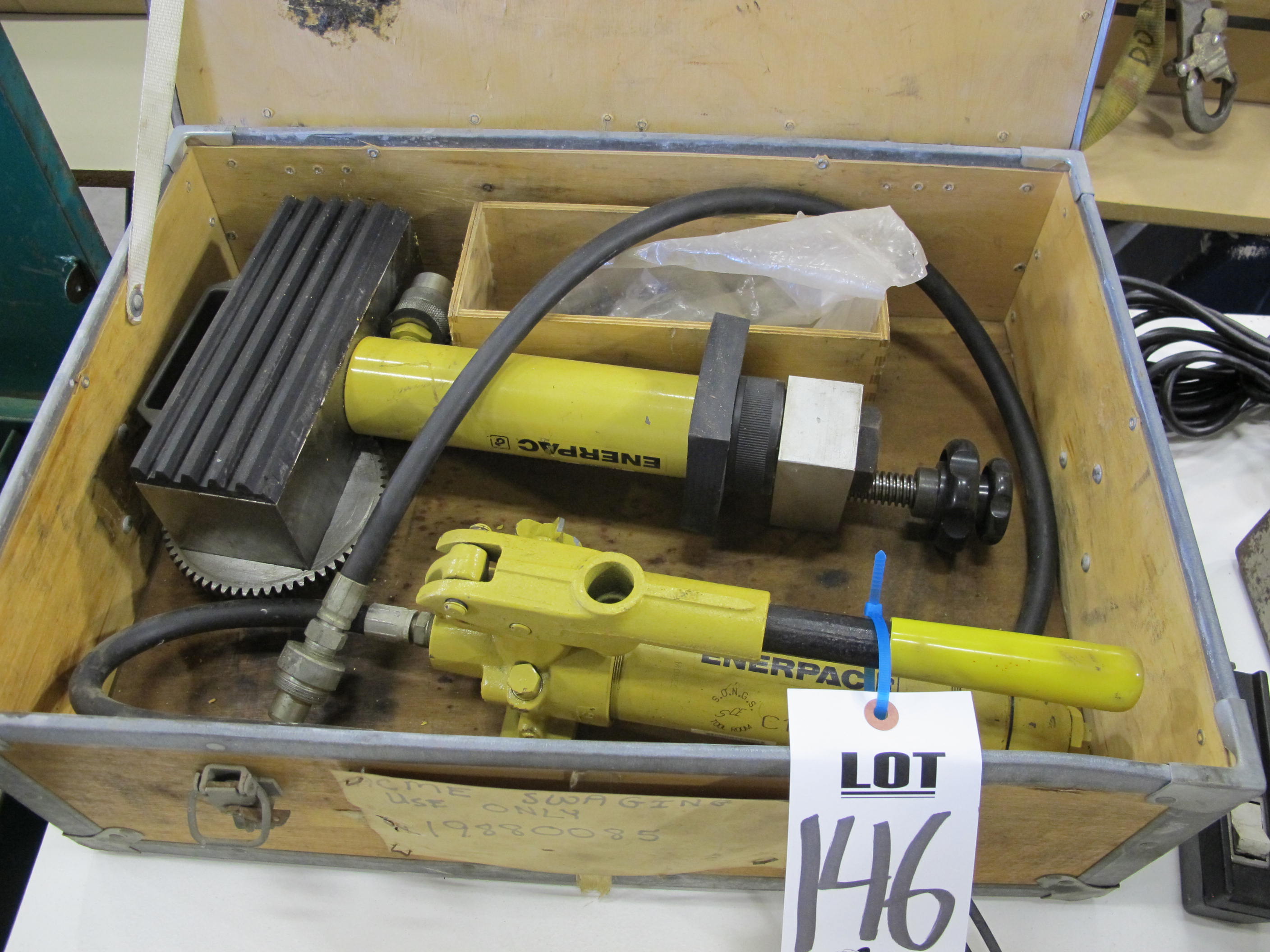 ENERPAC HYDRAULIC UNIT (G-49) LOADING & HANDLING FEE $5-