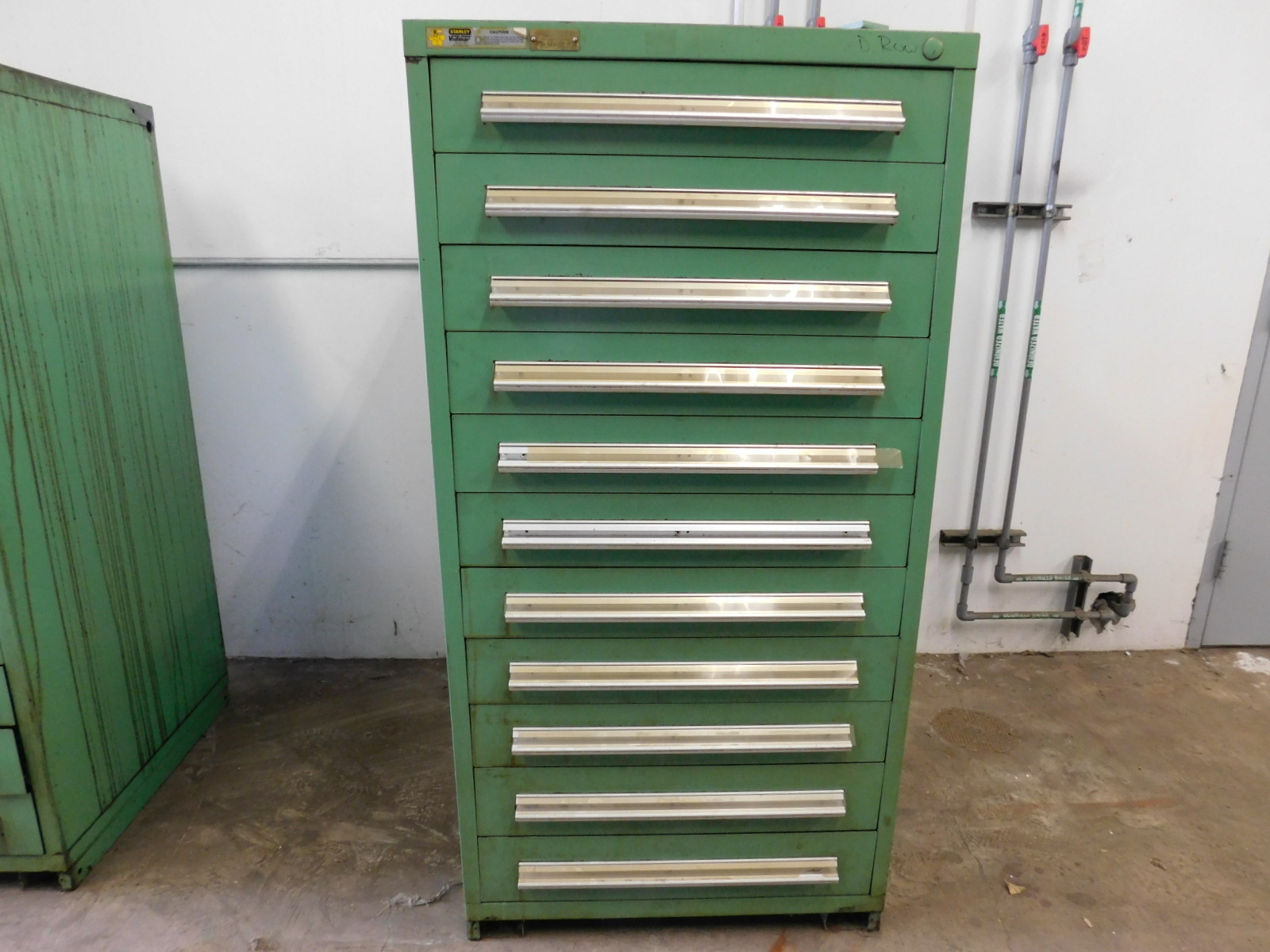 STANLEY VIDMAR 11 DRAWER TOOL/PARTS CABINET, 30"X28"X59"-15