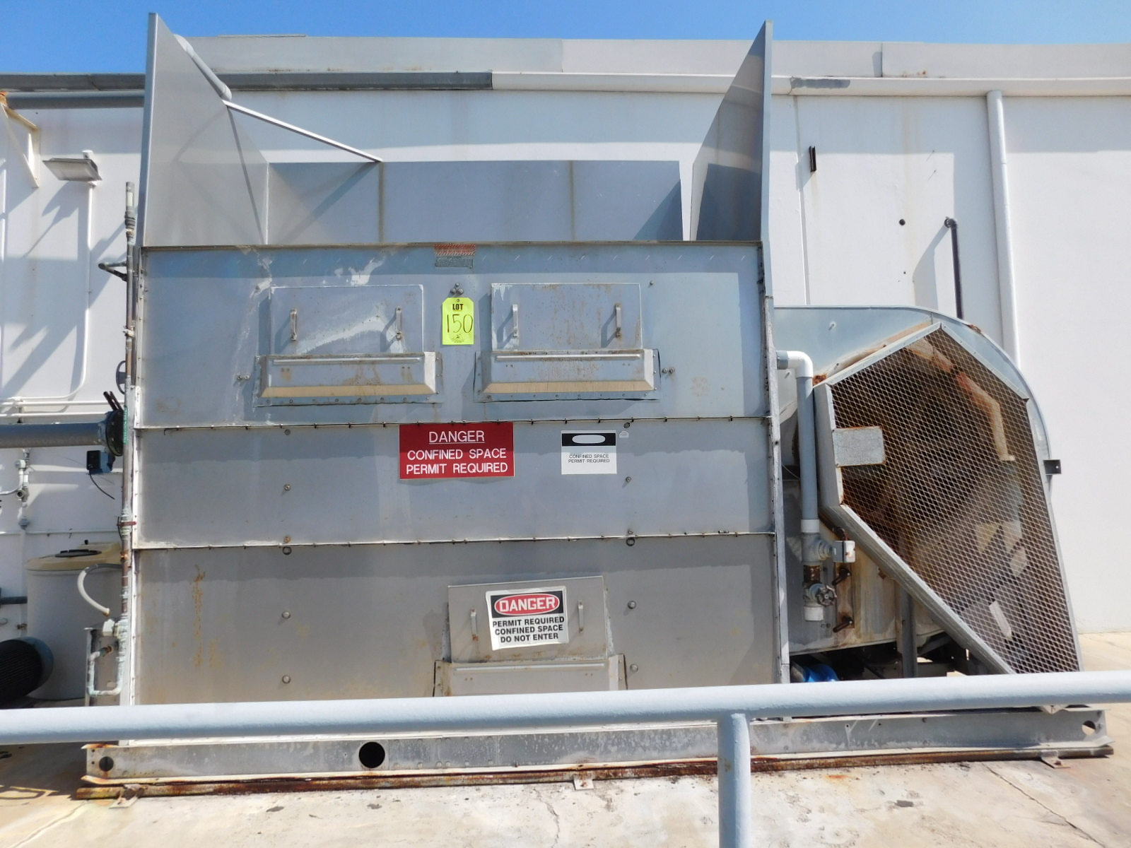 RECOLD JW SERIES FLUID COOLER, MODEL JW-50B, S/N 921106-150