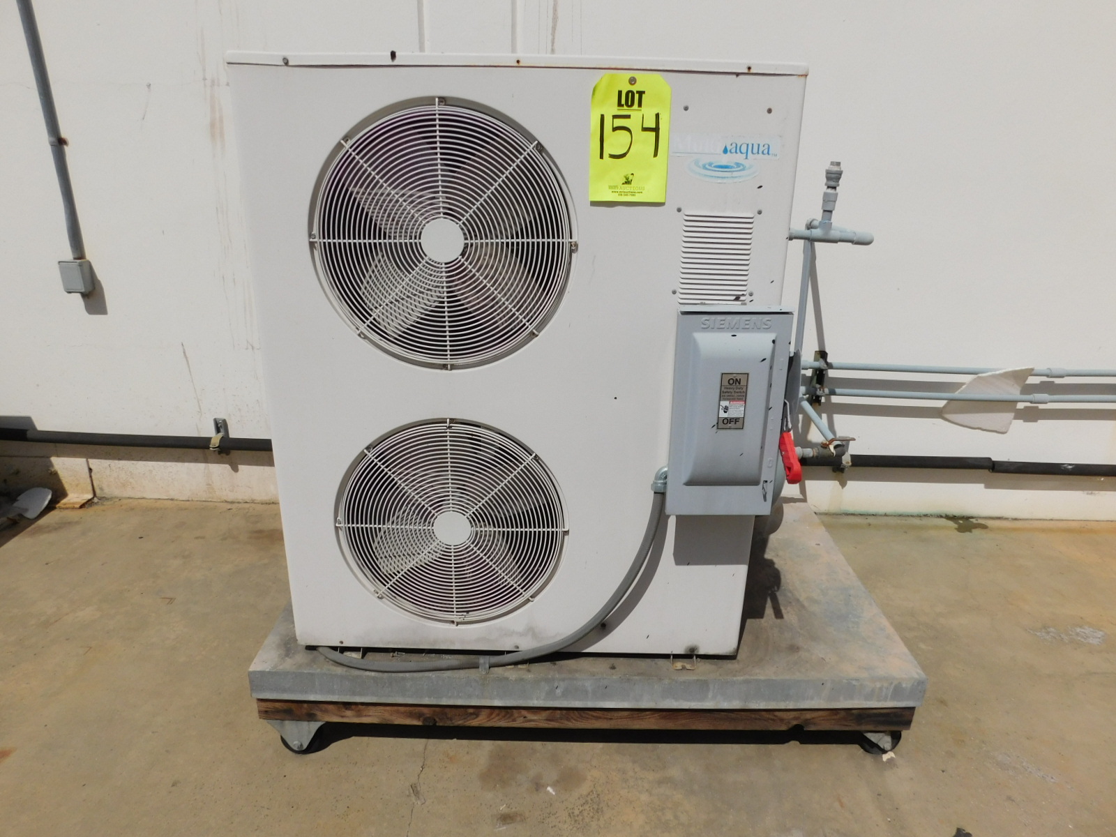 MULTI AQUA CHILLER, MODEL MAC-060-03-N, S/N MAC-060-F29-06-021, ON CASTERS-154