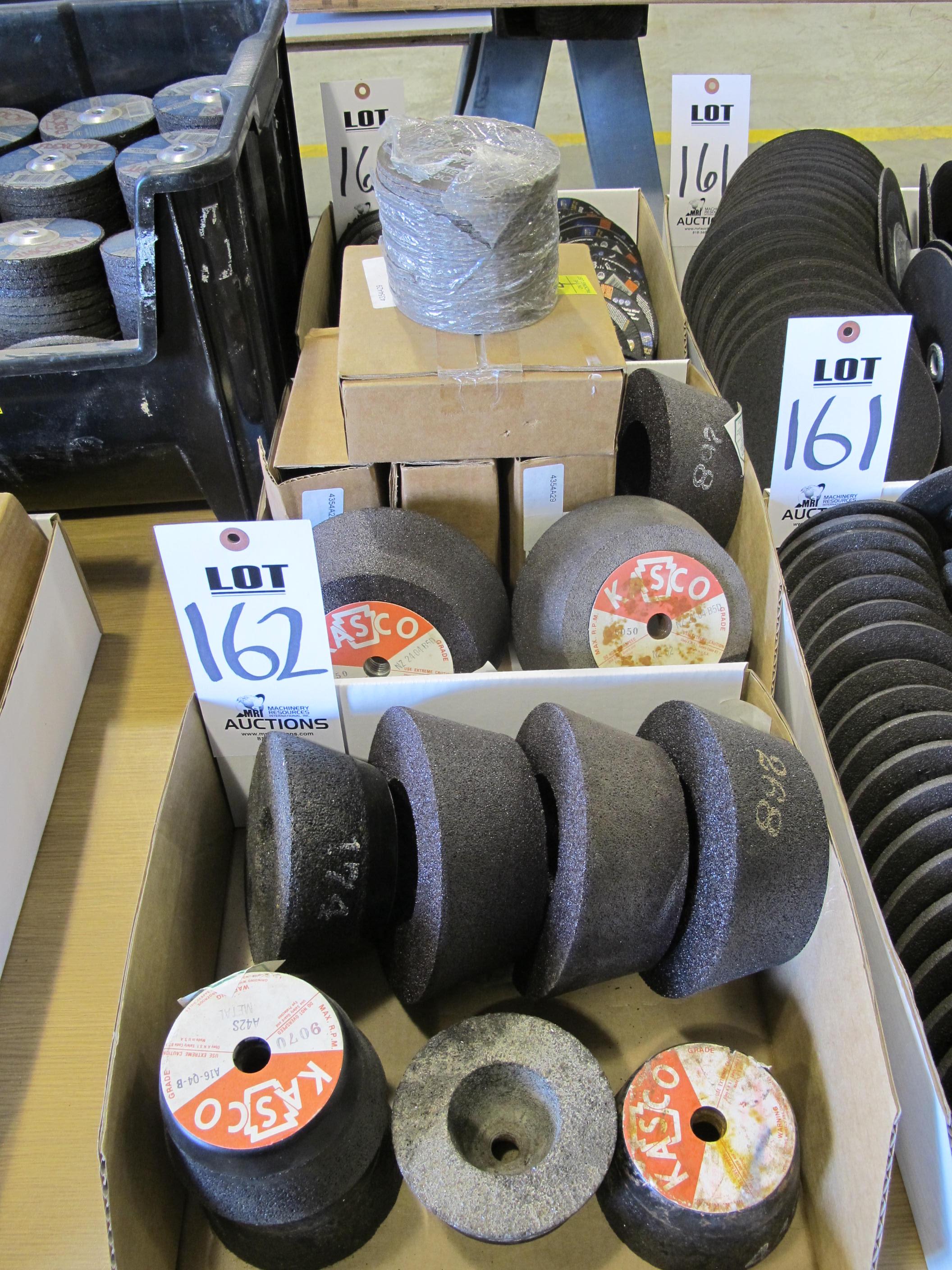 LOT ASSORTED GRINDING WHEELS (G-49) LOADING & HANDLING FEE $5-