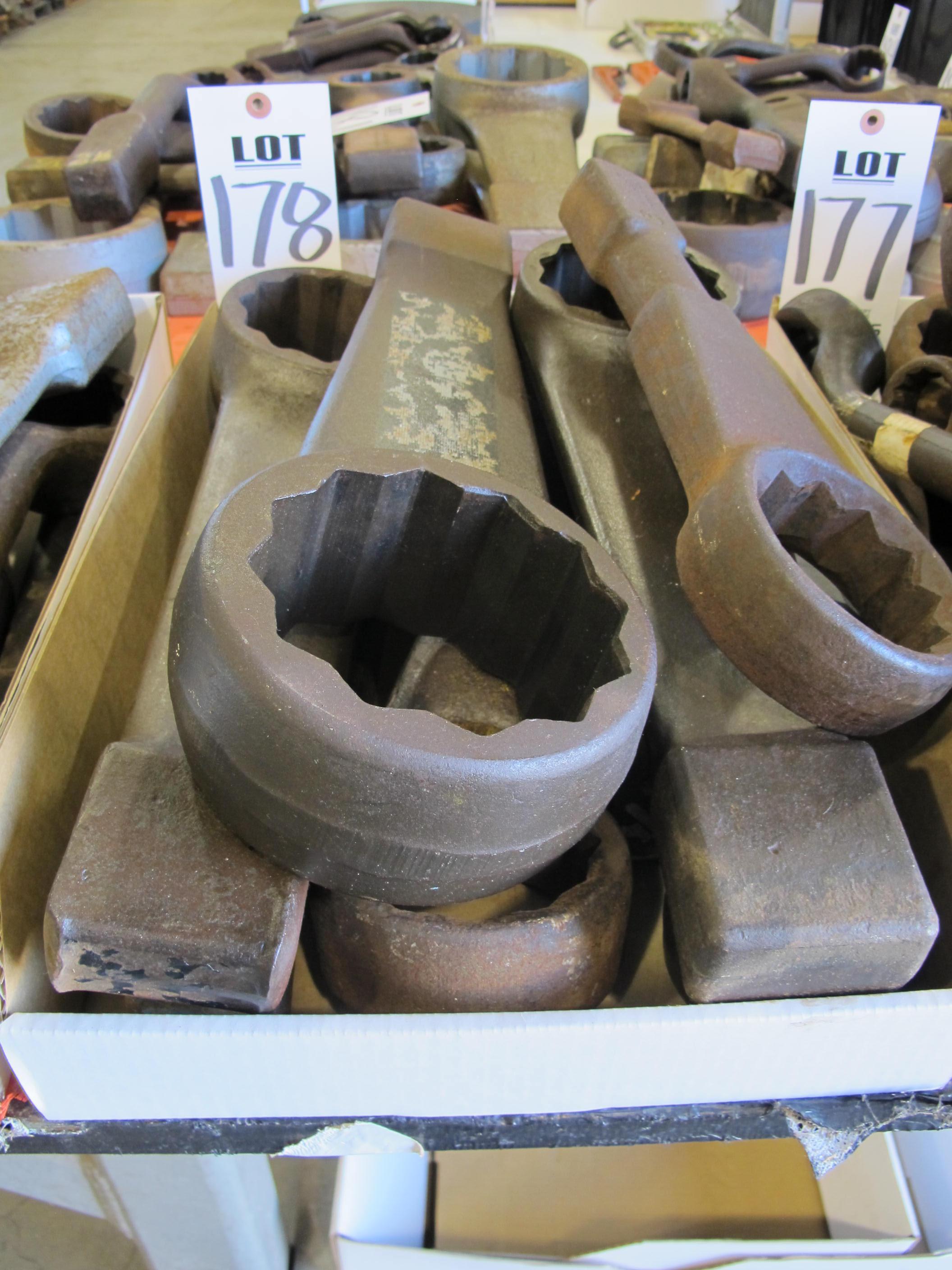 LOT ASSORTED WRENCHES (G-49) LOADING & HANDLING FEE $5-