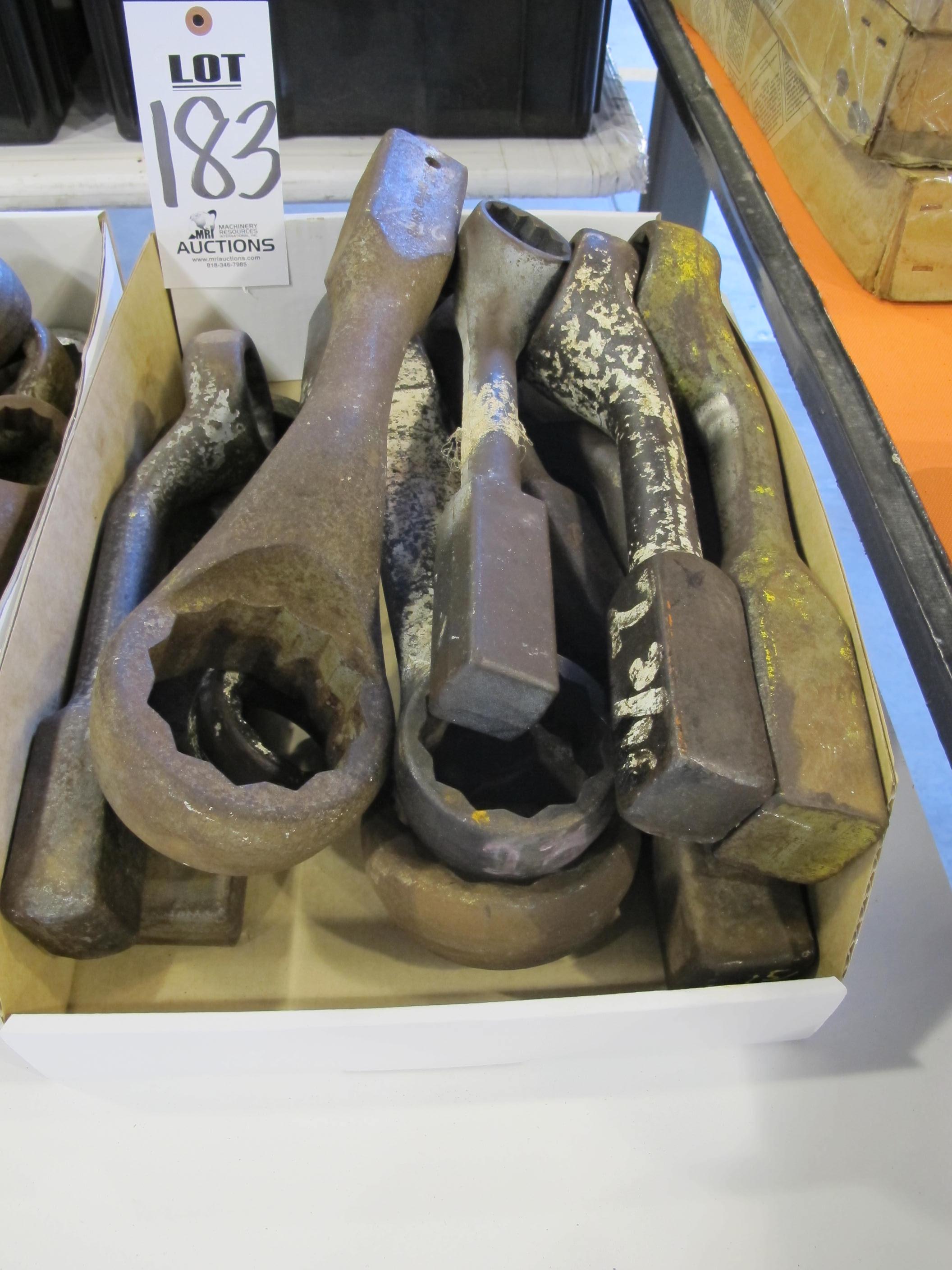 LOT ASSORTED WRENCHES (G-49) LOADING & HANDLING FEE $5-