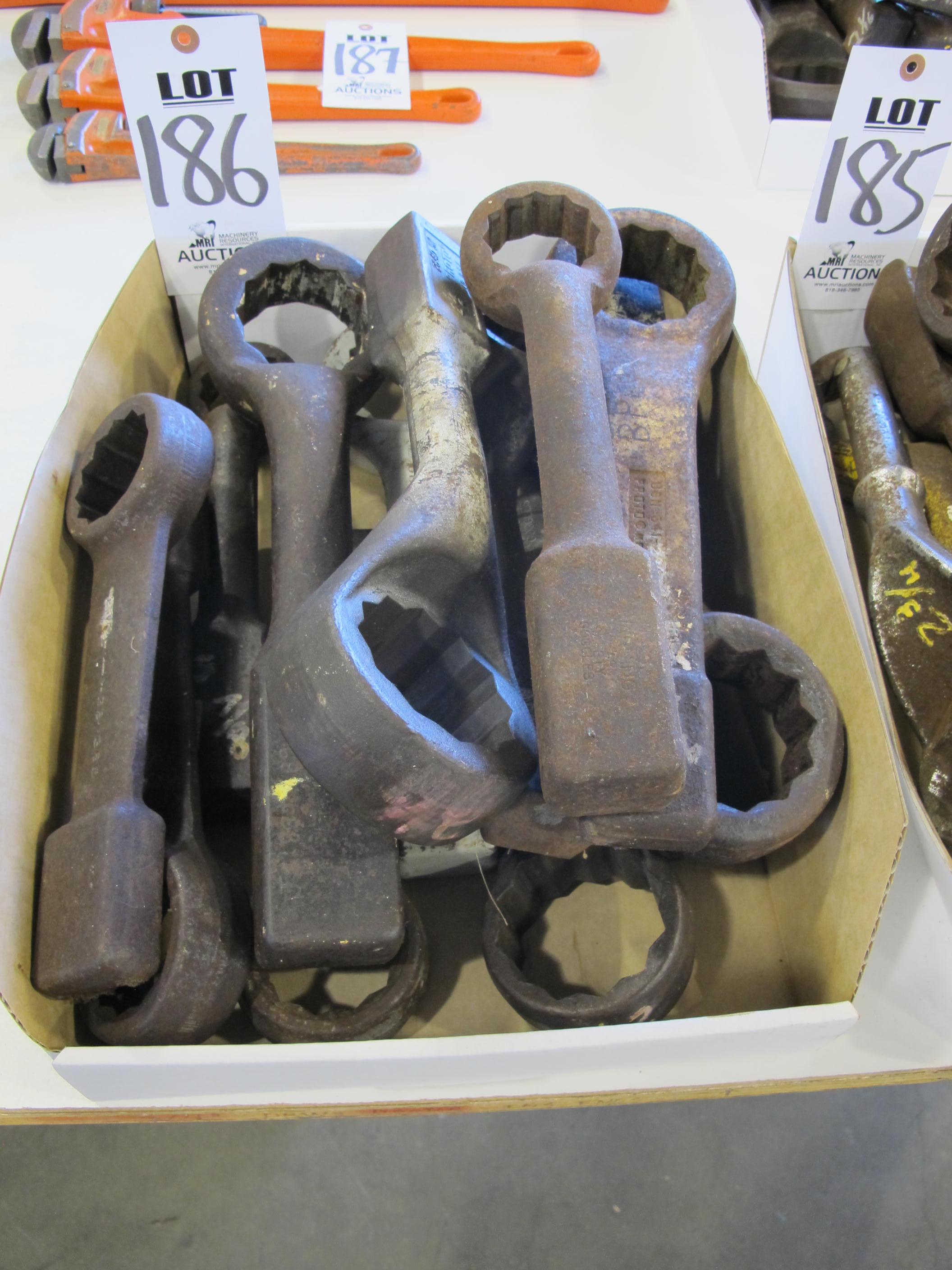 LOT ASSORTED WRENCHES (G-49) LOADING & HANDLING FEE $5-