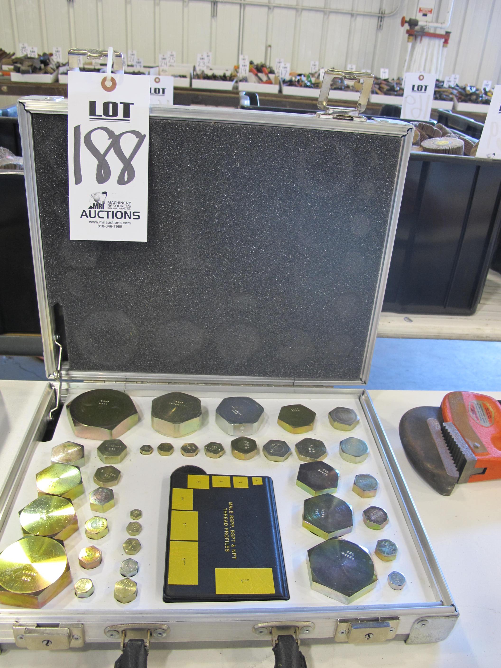 PARKER THREAD IDENTIFICATION KIT (G-49) LOADING & HANDLING FEE $5-