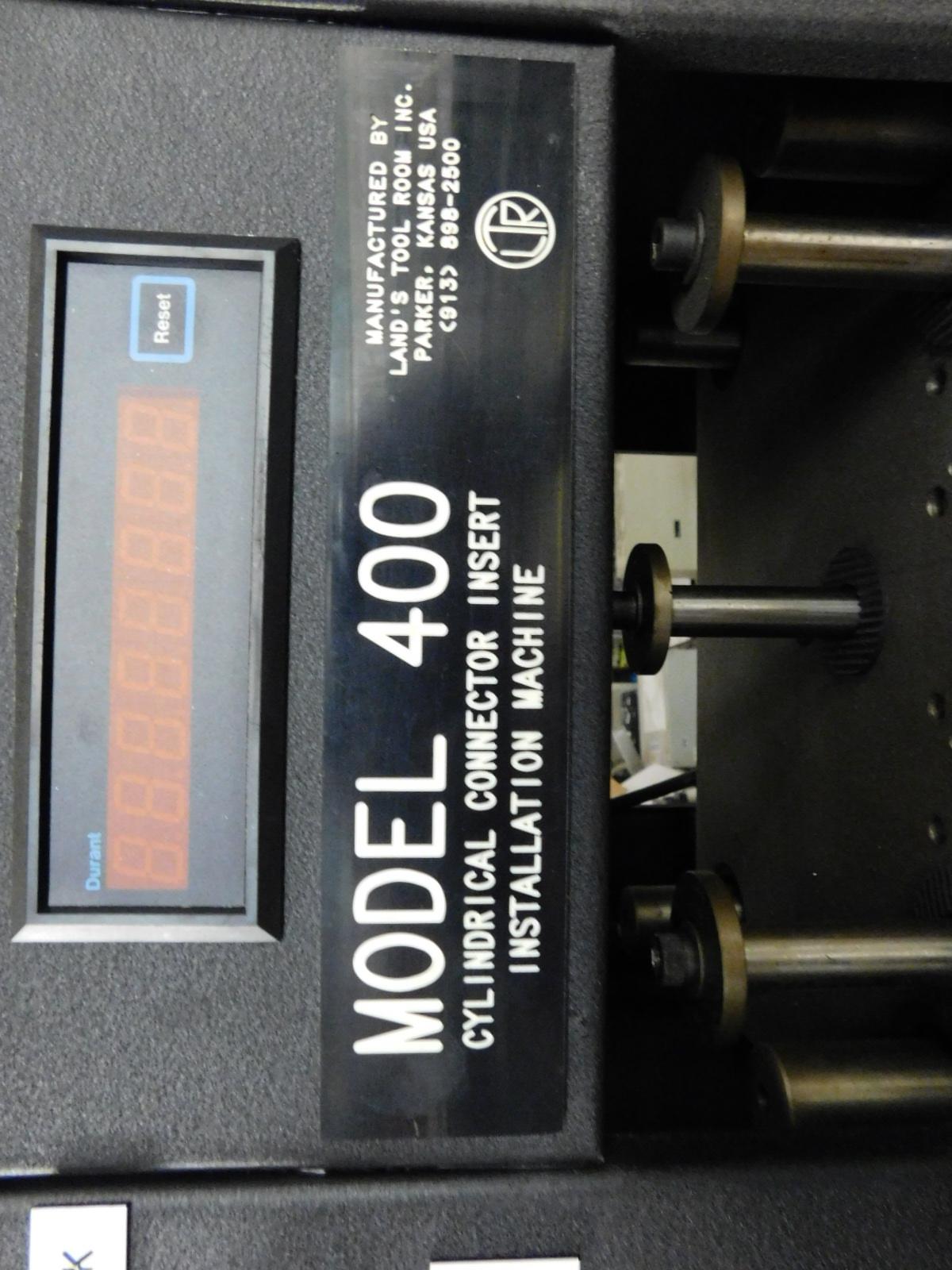 LTR MODEL 400 CYLINDRICAL CONNECTOR INSERT INSTALLATION MACHINE-201