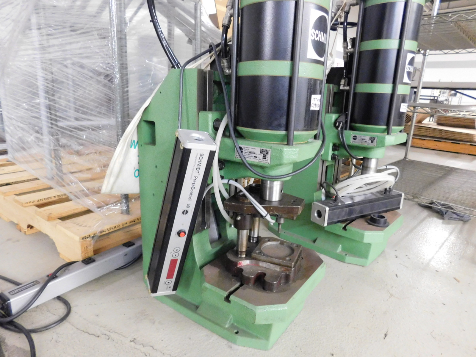 1999 SCHMIDT PRESS NO. 29-094-99, S/N 3-0267, 7,000 LBS, 2"STROKE-205