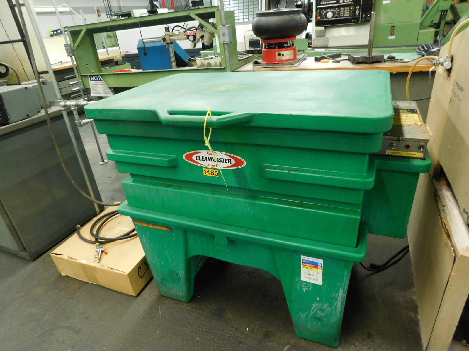 KLEEN TEC/KLEER-FLO, CLEANMASTER PARTS WASHER, MODEL KT4000-212