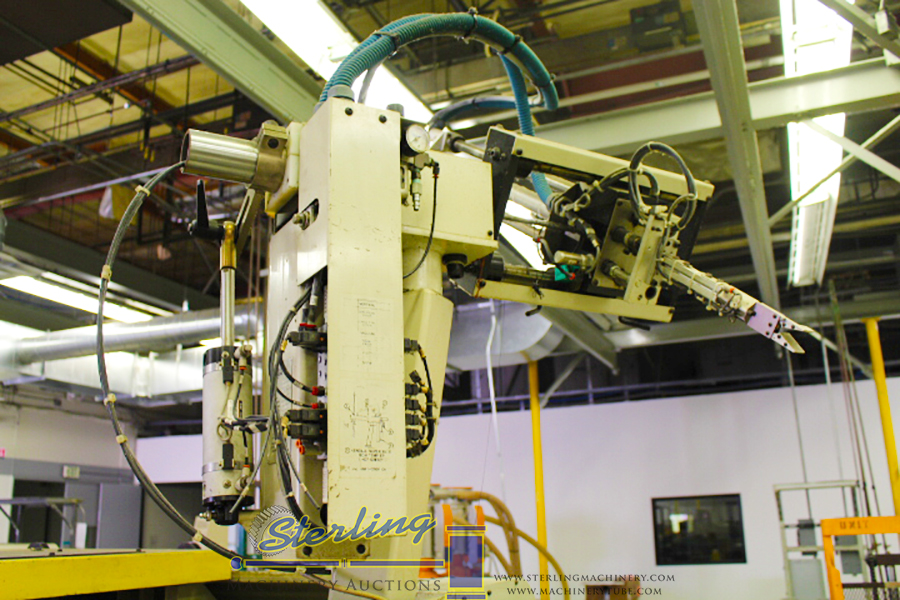 OKUMA CNC LIVE TOOL LATHES, OKUMA HORIZONTAL MACHINING CENTERS, SCREW MACHINES, PLASTIC INJECTION MOLDING, OVENS, MACHINE SHOPS, LARGE TOOL CRIBS, AIR COMPRESSORS, INSPECTION, VIDMAR & LISTA CABINETS, OVER 1,000 LOTS TO BE SOLD!c-1