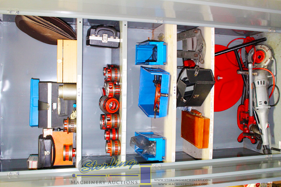 OKUMA CNC LIVE TOOL LATHES, OKUMA HORIZONTAL MACHINING CENTERS, SCREW MACHINES, PLASTIC INJECTION MOLDING, OVENS, MACHINE SHOPS, LARGE TOOL CRIBS, AIR COMPRESSORS, INSPECTION, VIDMAR & LISTA CABINETS, OVER 1,000 LOTS TO BE SOLD!c-1