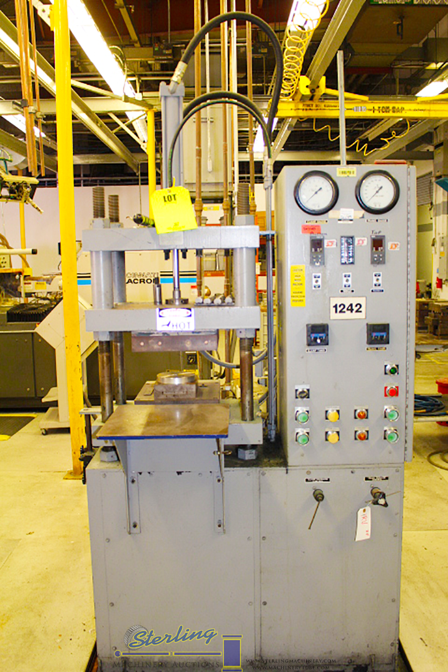 OKUMA CNC LIVE TOOL LATHES, OKUMA HORIZONTAL MACHINING CENTERS, SCREW MACHINES, PLASTIC INJECTION MOLDING, OVENS, MACHINE SHOPS, LARGE TOOL CRIBS, AIR COMPRESSORS, INSPECTION, VIDMAR & LISTA CABINETS, OVER 1,000 LOTS TO BE SOLD!c-1