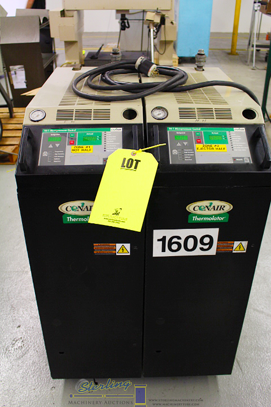OKUMA CNC LIVE TOOL LATHES, OKUMA HORIZONTAL MACHINING CENTERS, SCREW MACHINES, PLASTIC INJECTION MOLDING, OVENS, MACHINE SHOPS, LARGE TOOL CRIBS, AIR COMPRESSORS, INSPECTION, VIDMAR & LISTA CABINETS, OVER 1,000 LOTS TO BE SOLD!c-1