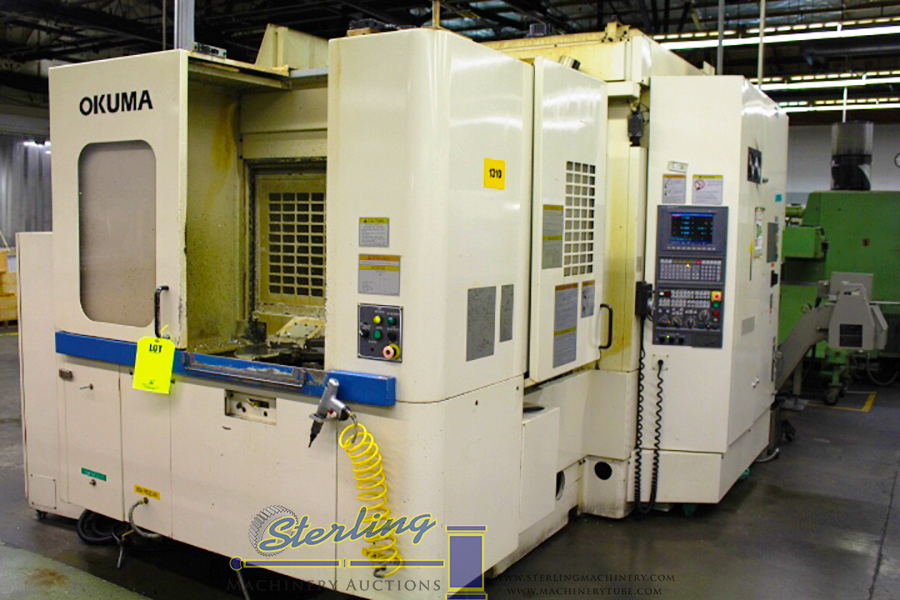 OKUMA CNC LIVE TOOL LATHES, OKUMA HORIZONTAL MACHINING CENTERS, SCREW MACHINES, PLASTIC INJECTION MOLDING, OVENS, MACHINE SHOPS, LARGE TOOL CRIBS, AIR COMPRESSORS, INSPECTION, VIDMAR & LISTA CABINETS, OVER 1,000 LOTS TO BE SOLD!c-1