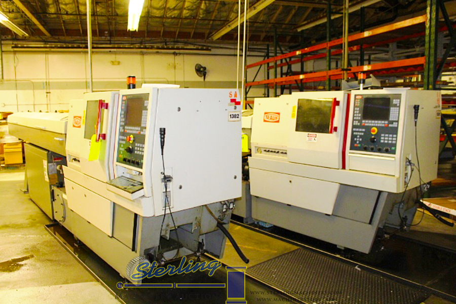 OKUMA CNC LIVE TOOL LATHES, OKUMA HORIZONTAL MACHINING CENTERS, SCREW MACHINES, PLASTIC INJECTION MOLDING, OVENS, MACHINE SHOPS, LARGE TOOL CRIBS, AIR COMPRESSORS, INSPECTION, VIDMAR & LISTA CABINETS, OVER 1,000 LOTS TO BE SOLD!c-1