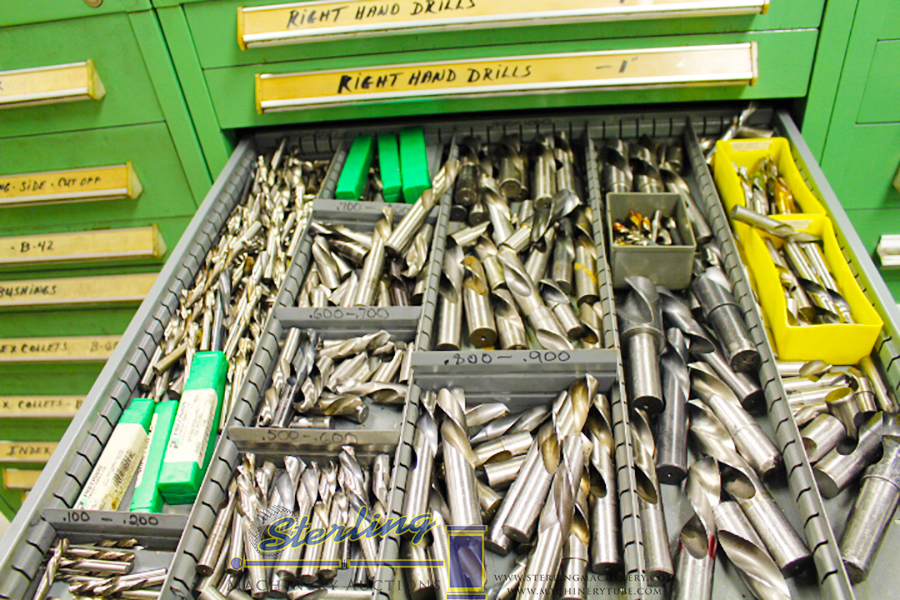 OKUMA CNC LIVE TOOL LATHES, OKUMA HORIZONTAL MACHINING CENTERS, SCREW MACHINES, PLASTIC INJECTION MOLDING, OVENS, MACHINE SHOPS, LARGE TOOL CRIBS, AIR COMPRESSORS, INSPECTION, VIDMAR & LISTA CABINETS, OVER 1,000 LOTS TO BE SOLD!c-1