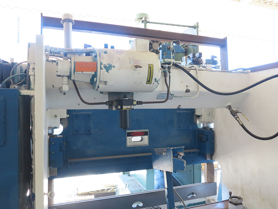 60 TON X 6' WYSONG CNC HYDRAULIC PRESS BRAKE, MODEL PH60-72, CNC RAM AND SINGLE AXIS BACKGAUGE, ONE SHOT LUBE SYSTEM, ELECTRIC FOOT PEDAL (LOCATION: GARVEY AVE., SOUTH EL MONTE, CA) ***RIGGING FEE $100***-12