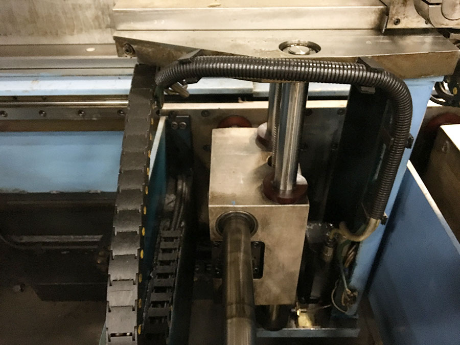 250 TON X 10' PULLMAX OPTIMA CNC HYDRAULIC PRESS BRAKE, MODEL 250.3.1/2.55, CYBELEC MODEVA 10S 6-AXIS CNC CONTROLLER, FOOT PEDAL, LINK LITE BLACK MAX LIGHT CURTAINS, WORK LIGHT, PEDESTAL CONTROL, AUTO BED CROWNING, (LOCATION: WILSON, NC) ***RIGGING FEE $500***-14