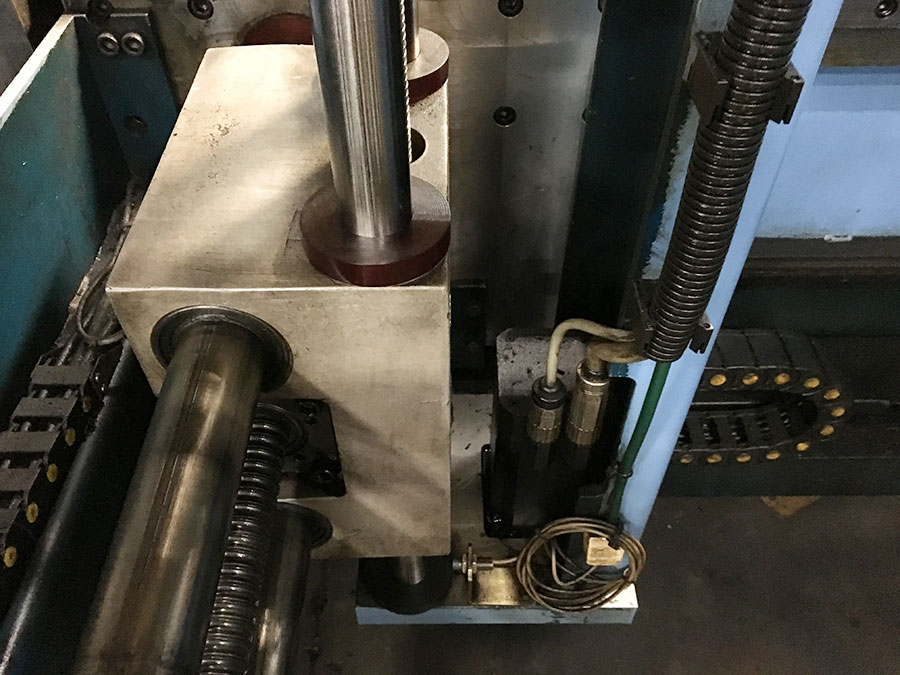 250 TON X 10' PULLMAX OPTIMA CNC HYDRAULIC PRESS BRAKE, MODEL 250.3.1/2.55, CYBELEC MODEVA 10S 6-AXIS CNC CONTROLLER, FOOT PEDAL, LINK LITE BLACK MAX LIGHT CURTAINS, WORK LIGHT, PEDESTAL CONTROL, AUTO BED CROWNING, (LOCATION: WILSON, NC) ***RIGGING FEE $500***-14