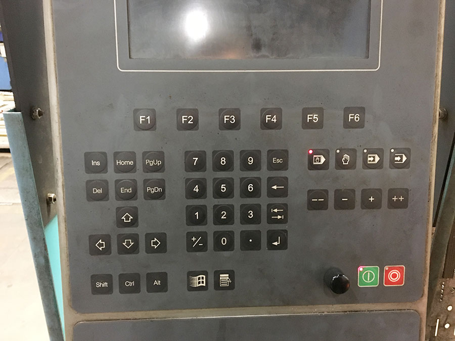 250 TON X 10' PULLMAX OPTIMA CNC HYDRAULIC PRESS BRAKE, MODEL 250.3.1/2.55, CYBELEC MODEVA 10S 6-AXIS CNC CONTROLLER, FOOT PEDAL, LINK LITE BLACK MAX LIGHT CURTAINS, WORK LIGHT, PEDESTAL CONTROL, AUTO BED CROWNING, (LOCATION: WILSON, NC) ***RIGGING FEE $500***-14