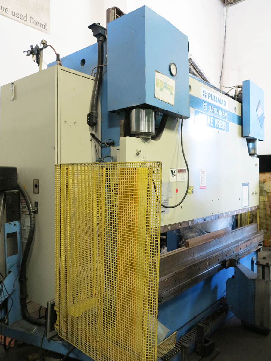 250 TON X 10' PULLMAX OPTIMA CNC HYDRAULIC PRESS BRAKE, MODEL 250.3.1/2.55, CYBELEC MODEVA 10S 6-AXIS CNC CONTROLLER, FOOT PEDAL, LINK LITE BLACK MAX LIGHT CURTAINS, WORK LIGHT, PEDESTAL CONTROL, AUTO BED CROWNING, WORK LIFTER (LOCATION: GARVEY AVE., SOUTH EL MONTE, CA) ***RIGGING FEE $500***-15