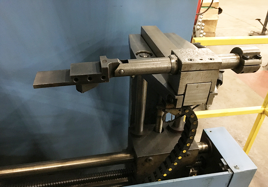 250 TON X 10' PULLMAX OPTIMA CNC HYDRAULIC PRESS BRAKE, MODEL 250.3.1/2.55, CYBELEC MODEVA 10S 6-AXIS CNC CONTROLLER, FOOT PEDAL, LINK LITE BLACK MAX LIGHT CURTAINS, WORK LIGHT, PEDESTAL CONTROL, AUTO BED CROWNING, (LOCATED IN WILSON, NC) ***RIGGING FEE $500***-16