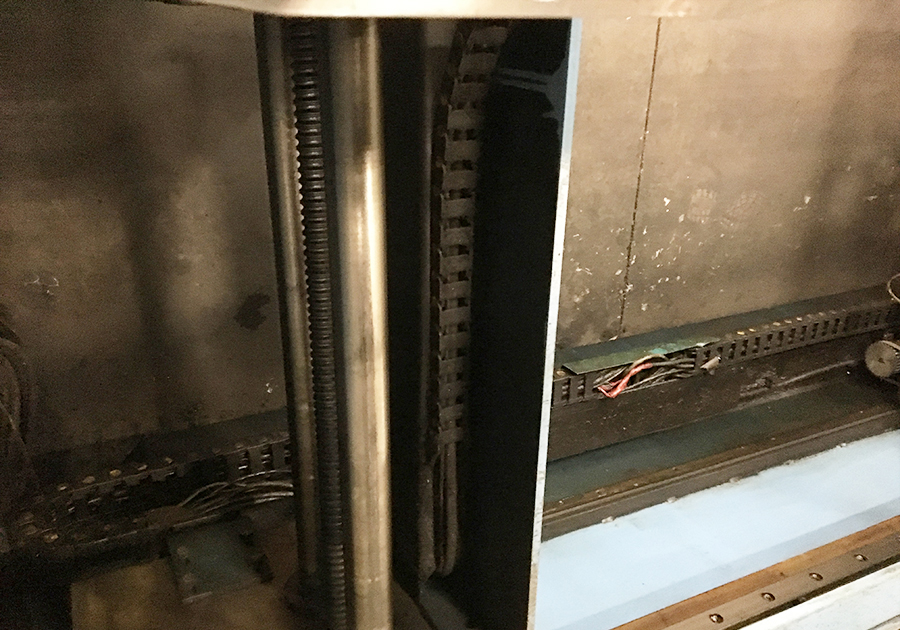 250 TON X 10' PULLMAX OPTIMA CNC HYDRAULIC PRESS BRAKE, MODEL 250.3.1/2.55, CYBELEC MODEVA 10S 6-AXIS CNC CONTROLLER, FOOT PEDAL, LINK LITE BLACK MAX LIGHT CURTAINS, WORK LIGHT, PEDESTAL CONTROL, AUTO BED CROWNING, (LOCATED IN WILSON, NC) ***RIGGING FEE $500***-16