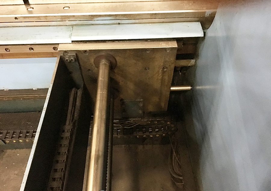 250 TON X 10' PULLMAX OPTIMA CNC HYDRAULIC PRESS BRAKE, MODEL 250.3.1/2.55, CYBELEC MODEVA 10S 6-AXIS CNC CONTROLLER, FOOT PEDAL, LINK LITE BLACK MAX LIGHT CURTAINS, WORK LIGHT, PEDESTAL CONTROL, AUTO BED CROWNING, (LOCATED IN WILSON, NC) ***RIGGING FEE $500***-16