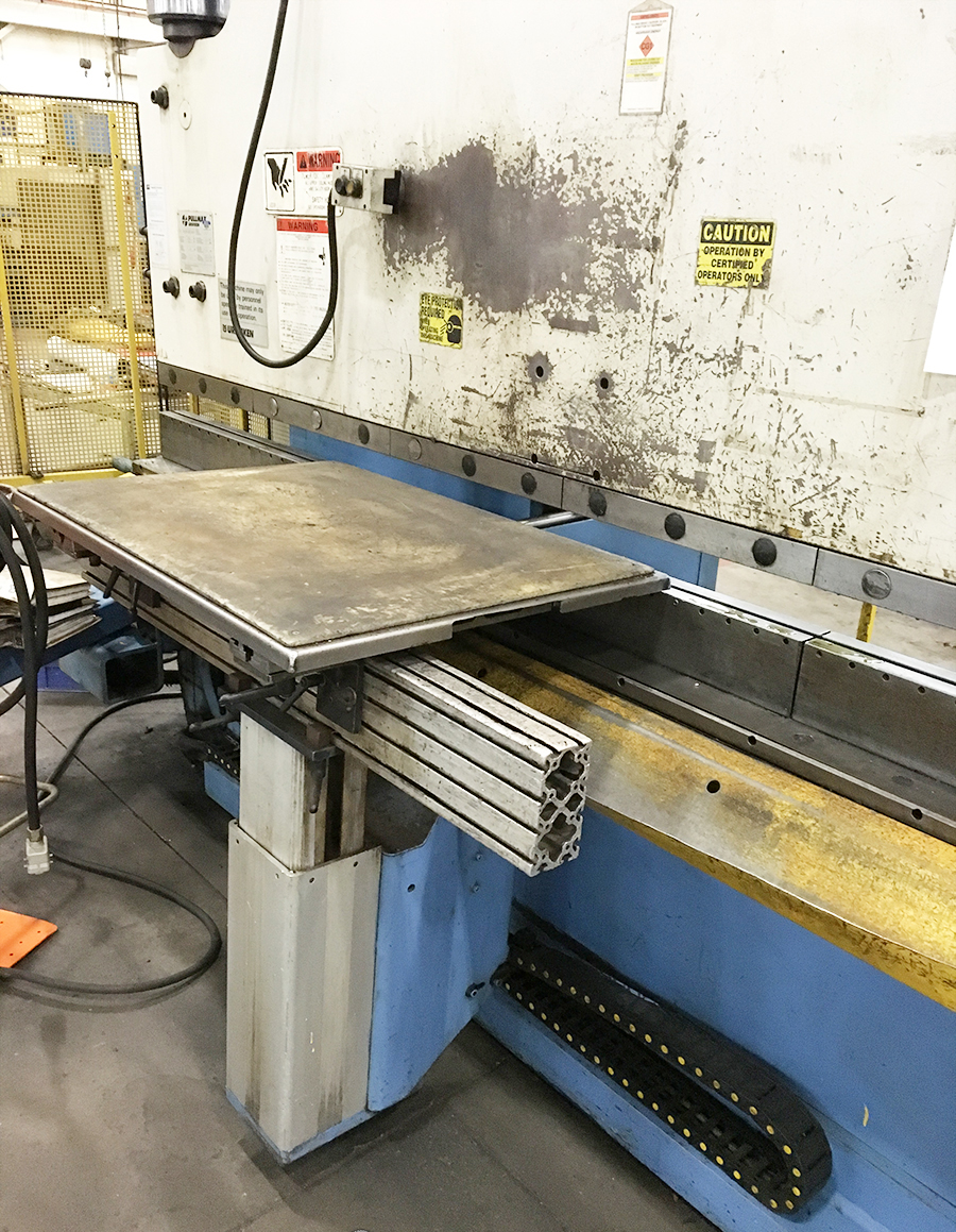 250 TON X 10' PULLMAX OPTIMA CNC HYDRAULIC PRESS BRAKE, MODEL 250.3.1/2.55, CYBELEC MODEVA 10S 6-AXIS CNC CONTROLLER, FOOT PEDAL, LINK LITE BLACK MAX LIGHT CURTAINS, WORK LIGHT, PEDESTAL CONTROL, AUTO BED CROWNING, (LOCATED IN WILSON, NC) ***RIGGING FEE $500***-16