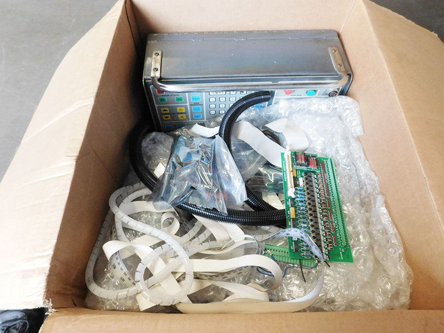 90 TON X 8' CINCINNATI FORM MASTER II CNC HYDRAULIC PRESS BRAKE (CONTROLLER IS NOT FUNCTIONAL - NEEDS WORK), MODEL 90FMIIX6, AXIS SELECTION CONTROL, 4-AXIS (2-AXIS RAM Y1, Y2 TO 0.0002" AND 2-AXIS BACKGAGE X-R), CINCINNATI FORM MASTER II, 2 AXIS CNC BACK GAUGE, ELECTRIC FOOT PEDAL, PEDESTAL PALM CONTROL W/ EMERGENCY STOP, AUTO BED CROWNING, PRESENSE SENSING GUARD ON/OFF PUSH BUTTON, EXTENDED STROKE & SHUT HEIGHT, (NEEDS NEW CONTROL) (LOCATION: GARVEY AVE., SOUTH EL MONTE, CA) ***RIGGING FEE $250***-23