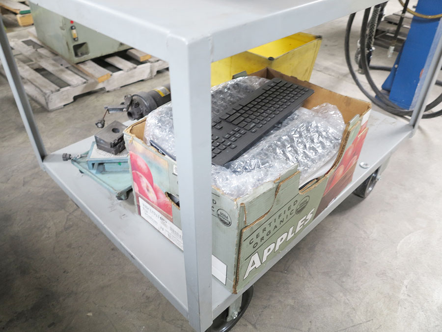 6" X 24" INTELITEK VERTICAL MILLING MACHINE, MODEL BENCHMAN MX, COMPUTER SYSTEM, AUTOLUBE UNIT, MANUAL INDEXER (LOCATION: RUSH ST., SOUTH EL MONTE, CA) ***RIGGING FEE $5***-72