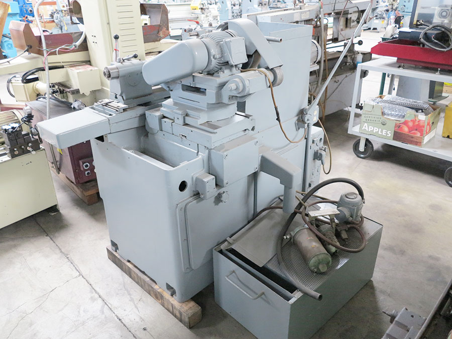 10" X 12" KARSTENS STUTTGART UNIVERSAL CYLINDRICAL GRINDER, MODEL ASA, WORK HEAD, AUTOMATIC INFEED, GRINDING WHEEL, TAIL STOCK, WORK LIGHT, HYDRAULIC SYSTEM (LOCATION: RUSH ST., SOUTH EL MONTE, CA) ***RIGGING FEE $50***-99