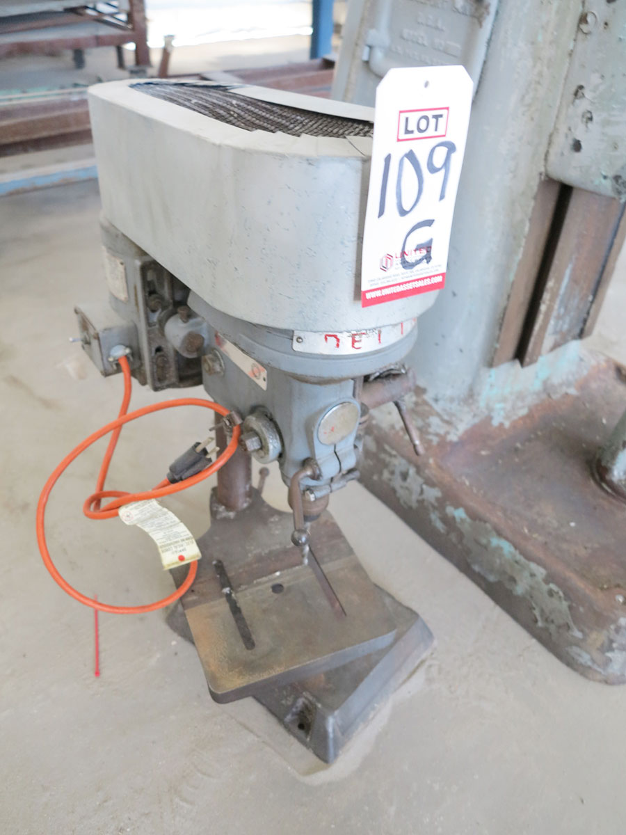 DELTA 11" BENCHTOP DRILL PRESS, MODEL 11-100 (LOCATION: RUSH ST., SOUTH EL MONTE, CA)-109G