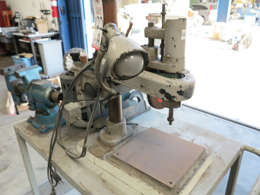 9" HAMILTON SENSITIVE DRILL PRESS (LOCATION: RUSH ST., SOUTH EL MONTE, CA)-122A