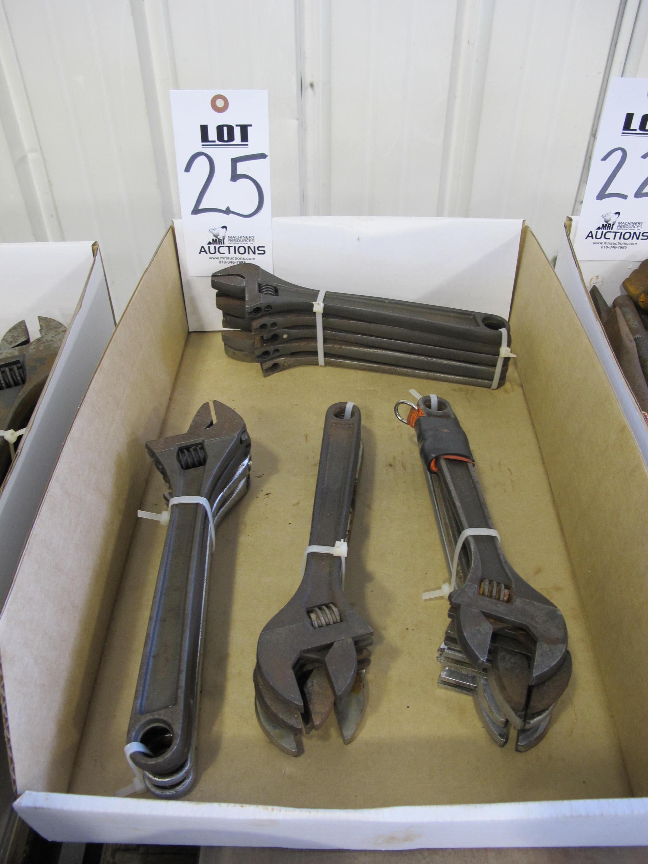 LOT ASSORTED WRENCHES (G-49) LOADING & HANDLING FEE $5-