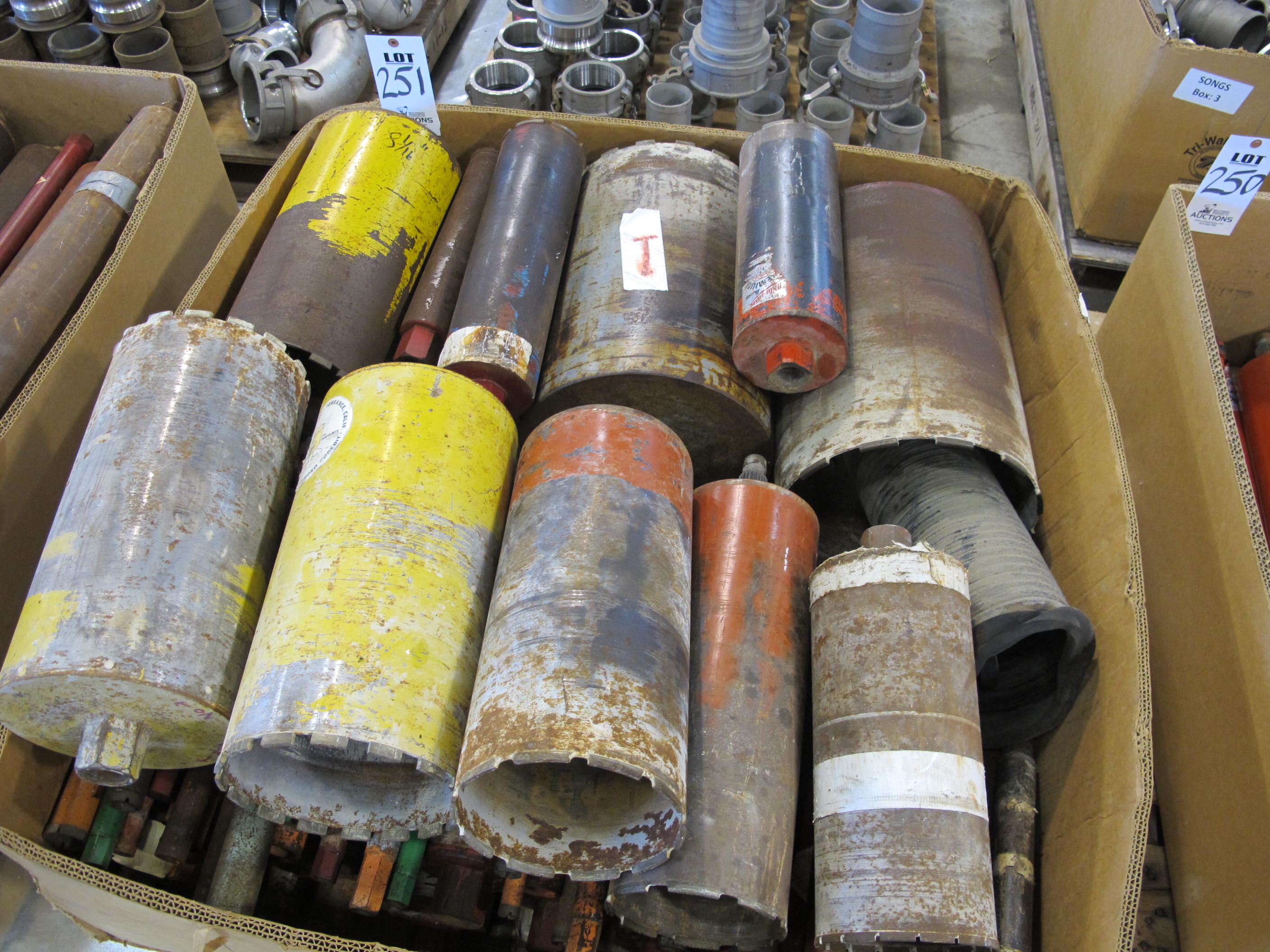 LOT ASSORTED CORE DRILL SAWS (G-49) LOADING & HANDLING FEE $15-