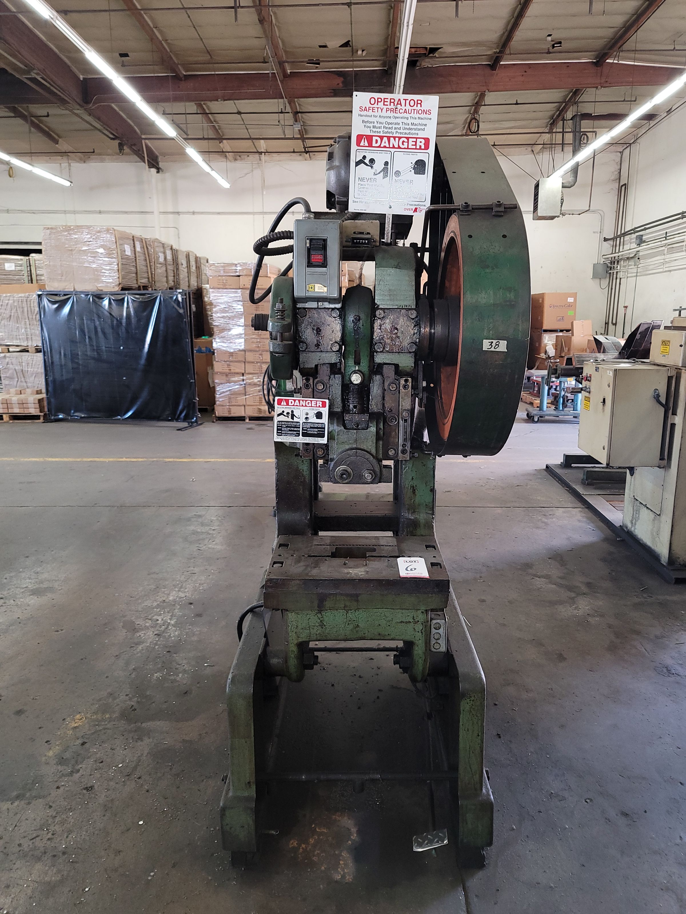 ROUSSELLE PUNCH PRESS, MODEL 3F, S/N DFS7971-6
