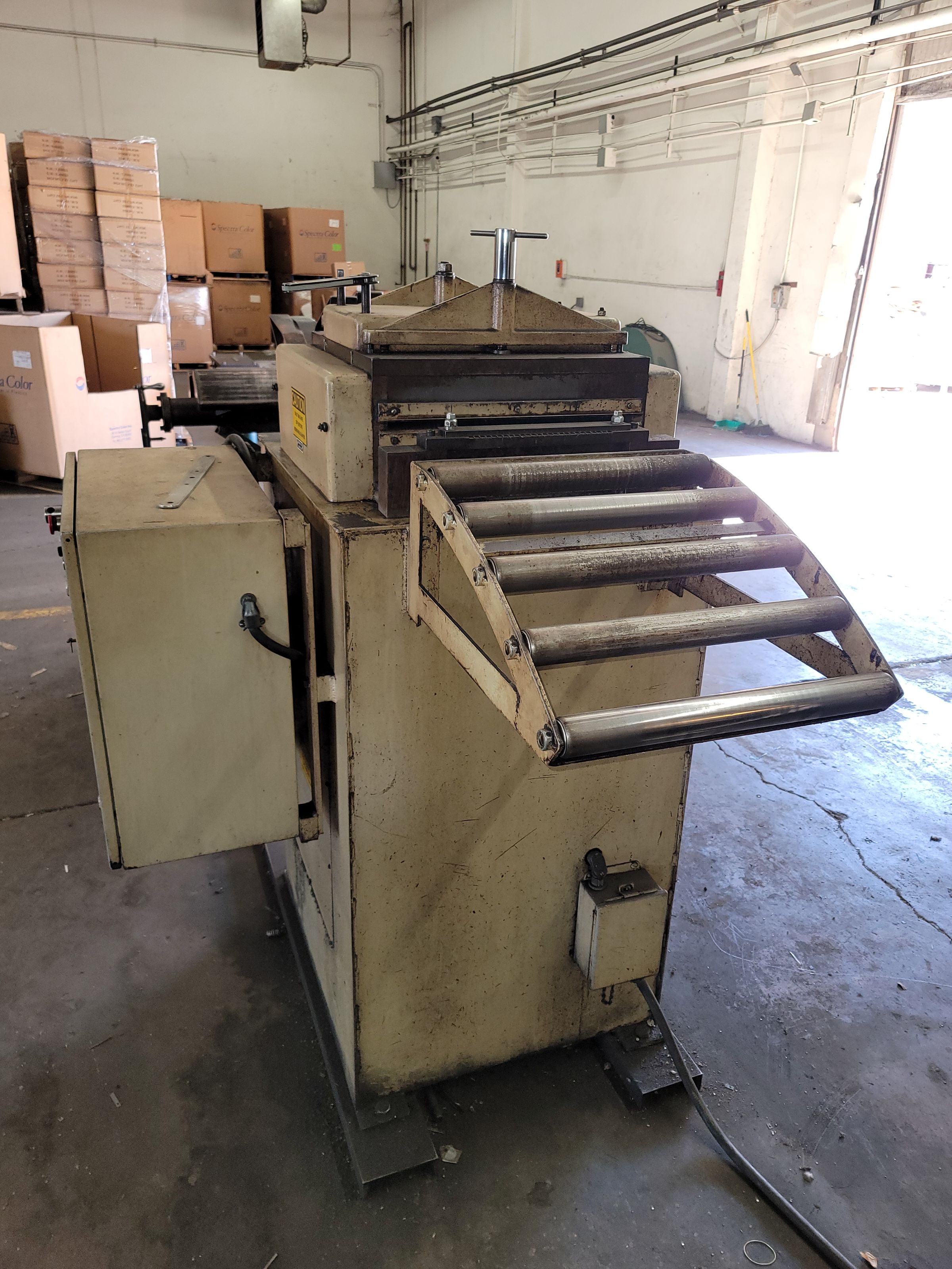 COOPER WEYMOUTH STRAIGHTENER, MODEL 18B, .018-.093- 18" STRAIGHTENER, S/N 050860-15