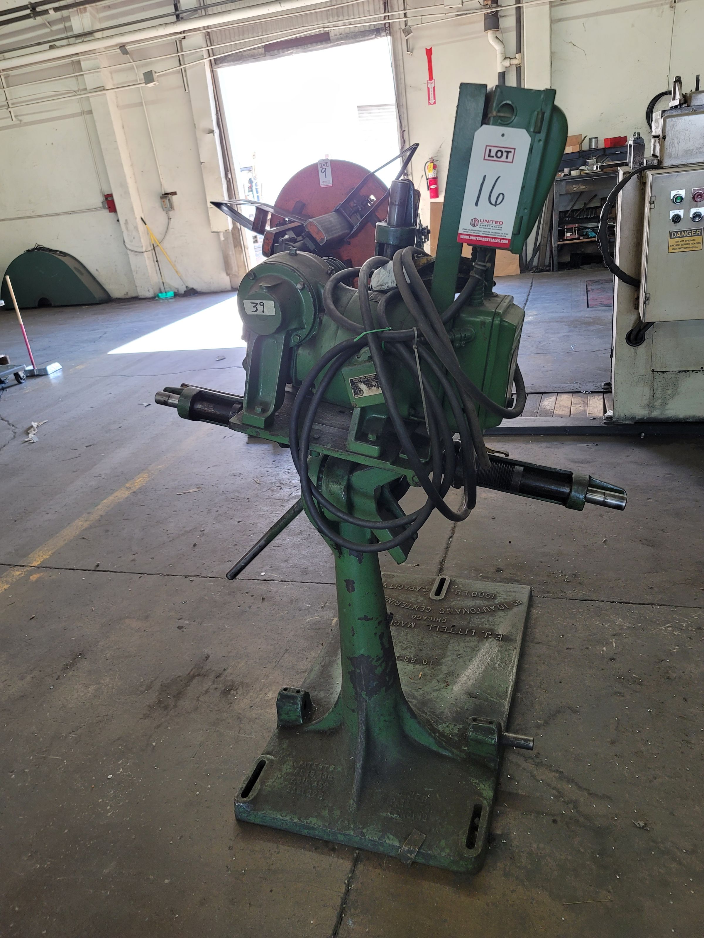 F.J. LITTELL POWER COILER, NO. 10, 1,000 CAPACITY-16