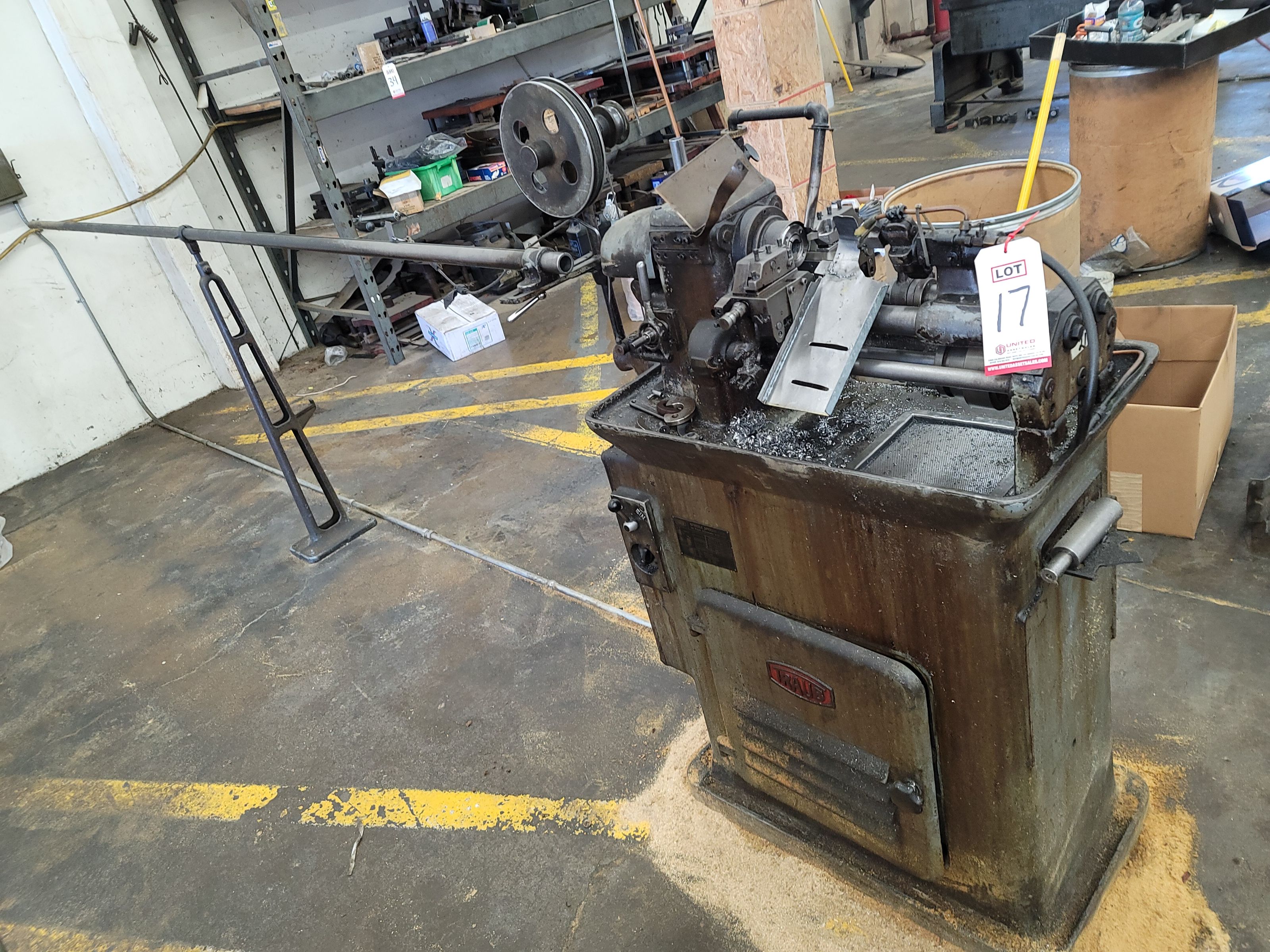TRAUB AUTOMATIC SCREW MACHINE, CRAFTSMAN LATHE-17